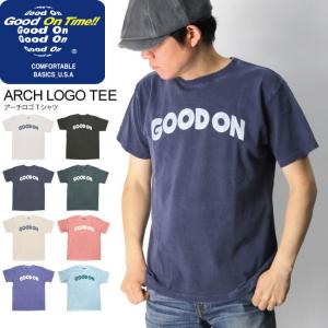 (グッドオン) Good On ショートスリーブ アーチ ロゴ Tシャツ カットソー メンズ レディース｜retom