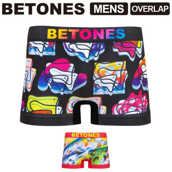 (ビトーンズ) BETONES OVERLAP (オーバーラップ) メンズ ボクサーパンツ アンダー...