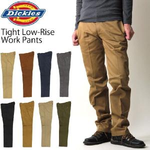 (ディッキーズ・デッキーズ) Dickies タイトローライズワークパンツ チノパン wd874