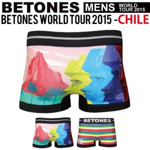 (ビトーンズ) BETONES World Tour CHILE（ワールドツアー　チリ）メンズ ボクサーパンツ