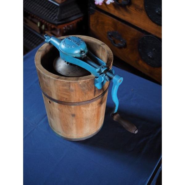 昭和のアイスクリーム製造機　古録展  送料別  Dサイズ　中古 品番K2206