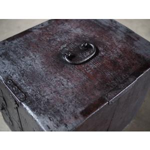 江戸時代の船箪笥 船金庫 引き出し欠品有アウト...の詳細画像2