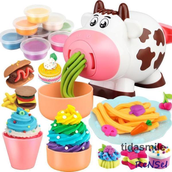 【並行輸入品】ままごと ごっこ遊び くるくるスイーツメーカー プレイ・ドー キッチンシリーズ DIY...