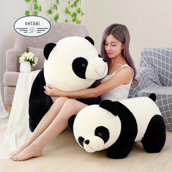 【並行輸入品】パンダ ぬいぐるみ リアル ふわふわ 大きい PANDA 50cm新作