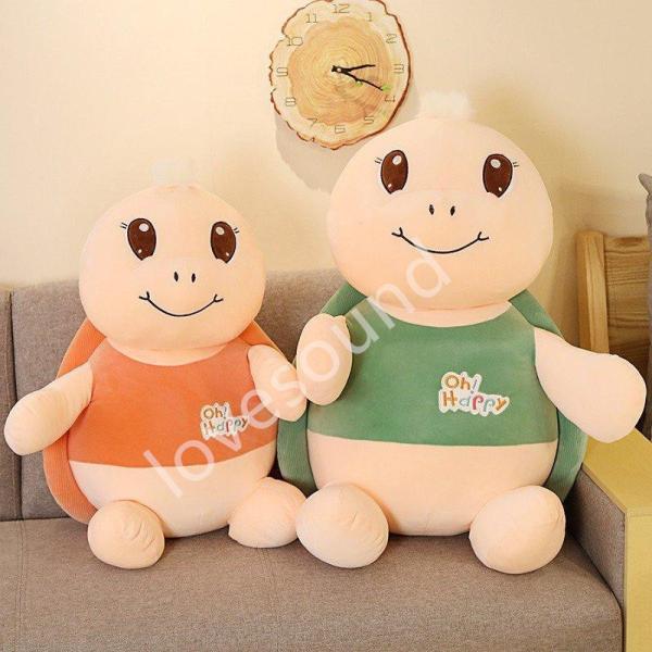 【並行輸入品】ぬいぐるみ　亀　かめ　かわいい　おもちゃ　子供　宥め　誕生日プレゼント50cm