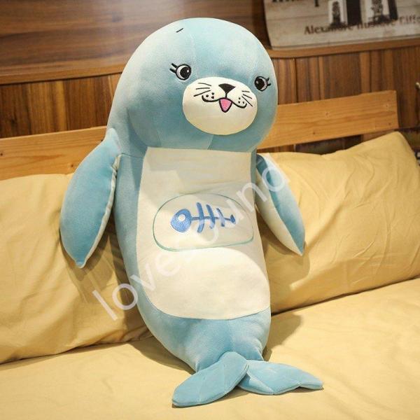 【並行輸入品】ぬいぐるみ　アシカ　抱き枕　添い寝　おもちゃ　誕生日プレゼント50cm