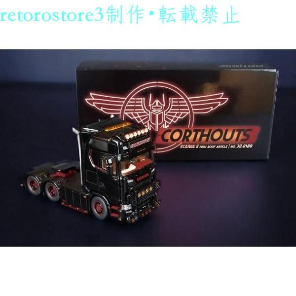 【並行輸入品】ミニカー 1/50 スカニア SCANIA S 6X4 32-0188 Corthou...