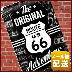 ルート66 グッズ アメリカ ブリキ 看板 アメリカン 雑貨｜retro-design-gallery