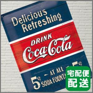 コカコーラ グッズ 雑貨 アメリカン ブリキ 看板 アンティーク
