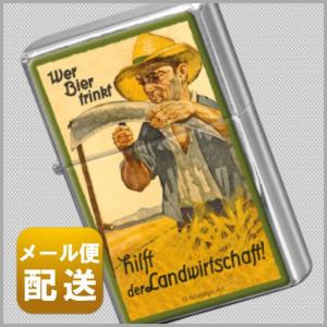 ドイツ 雑貨 オイルライター ビンテージ ワールド ビール｜レトロデザインギャラリー