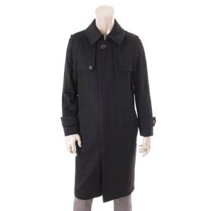 【グッチ】Gucci　メンズ ウール ロングコート ブラック 44 【中古】【正規品保証】116353｜retrojp