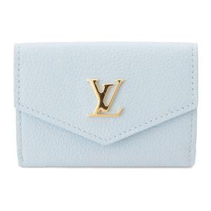 Louis Vuitton　ポルトフォイユ・ロックミニ 折財布 ウォレット バレンタイン限定モデル ブルー 144763｜retrojp