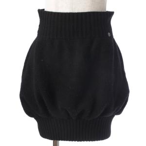 【シャネル】Chanel　08A カシミヤ ニットスカート P33485 ブラック 36 【中古】【正規品保証】171261｜retrojp