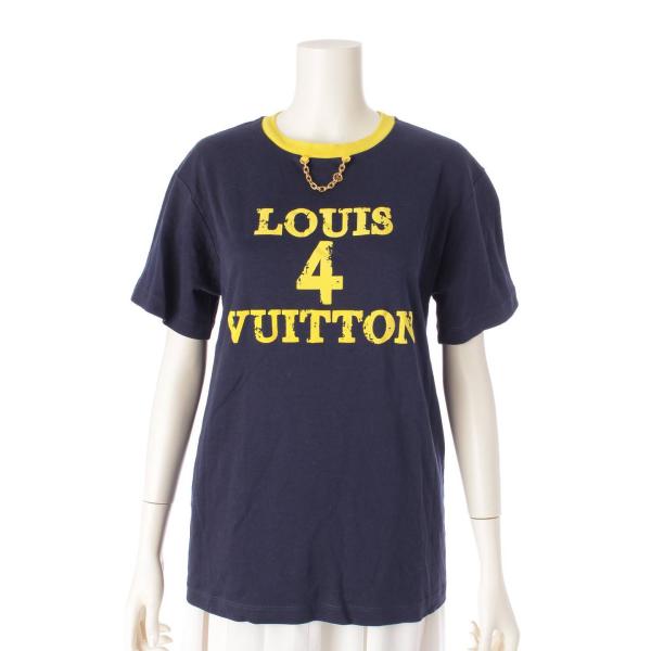 【ルイヴィトン】Louis Vuitton　Louis 4 Vuitton プリント カットソー T...