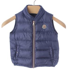 【モンクレール】Moncler　キッズ AMAURY GILET ダウンベスト ジレ ブルー 3anni 100cm 【中古】【正規品保証】188925｜retrojp