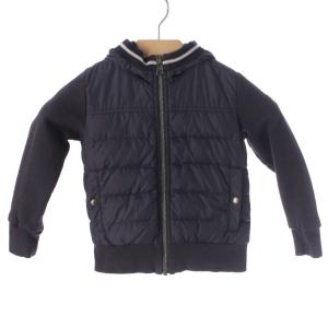 【モンクレール】Moncler　キッズ MAGLIA CARDIGAN ダウン 切替 パーカー ネイビー 4anni 104cm 【中古】【正規品保証】188929｜retrojp