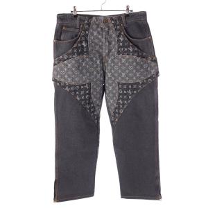 LOUIS VUITTON ルイヴィトン 21AW ワイドデニムパンツ 28 LOUIS VUITTON ルイヴィトン 21AW ワイドデニムパンツ 28 - メルカリ