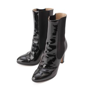 シャネル】Chanel 24C レザー ココマーク ミドル ブーツ シューズ 靴 
