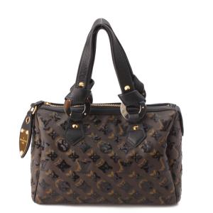 【ルイヴィトン】Louis Vuitton　モノグラム エクリプス スピーディ30 ミニ ボストンバッグ M40243 ブラウン 【中古】【正規品保証】204152｜retrojp