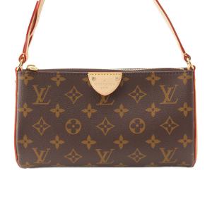 【ルイヴィトン】Louis Vuitton　モノグラム ポシェット ティレット アクセサリーポーチ M47123 ブラウン 【中古】【正規品保証】206092｜retrojp