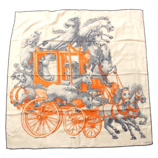 エルメス 22SS カレ100 Grand Carrosse Royal グラン ギャロス ロワイヤ...