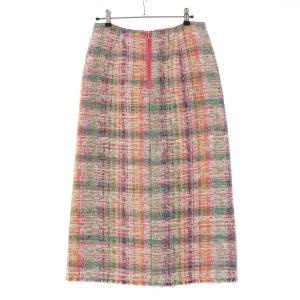 ドゥロワー 24SS ファンシーツイードチェッ...の詳細画像1