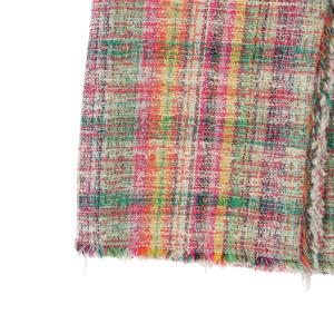 ドゥロワー 24SS ファンシーツイードチェッ...の詳細画像5