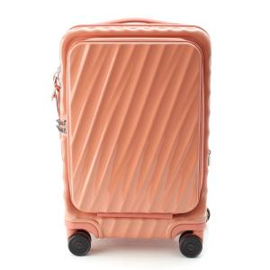 トゥミ 19 DEGREE フロント アクセス エクスパンダブル キャリーオン ポリカーボネイト TSAロック キャリーバッグ ピンク【中古】