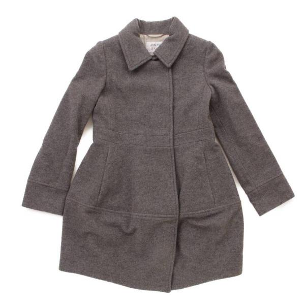 【アルマーニジュニア】Armani Junior　キッズ 子供服 ウール コート グレー 10A 【...