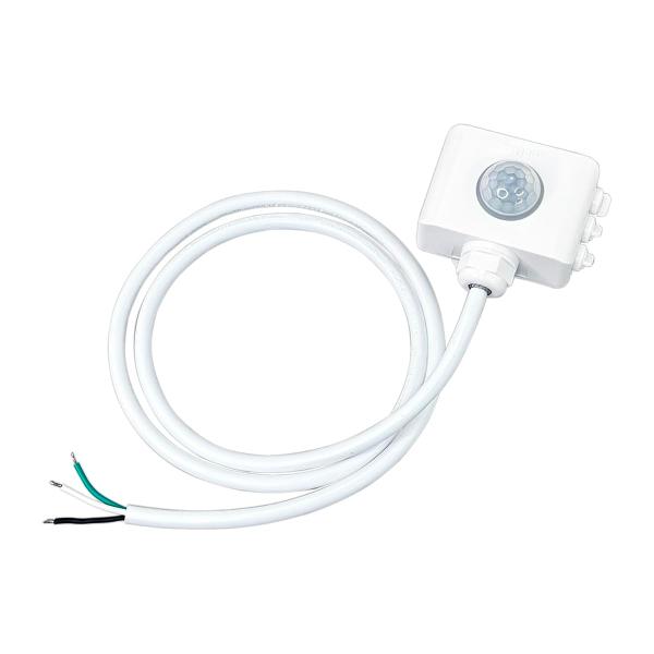 IP65防水 屋外使用向け 後付け人感センサーユニット 人感 明るさ 両センサー搭載 AC85-26...