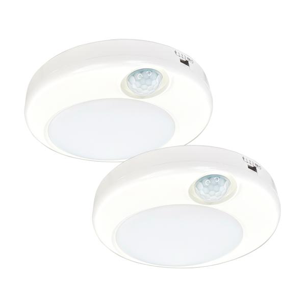 人感センサー付 小型シーリングライト 引掛けシーリング 直径15cm 10W 昼白色 850lm R...