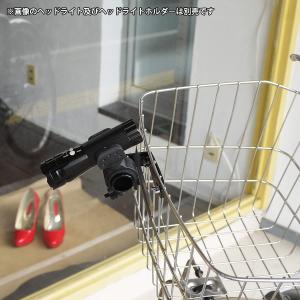自転車 前カゴ アタッチメント サイクルライト用の詳細画像2