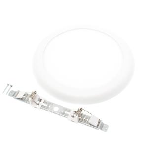 LEDダウンライト フラットパネル 可動式取付金具 取付穴径70〜150mmまで対応