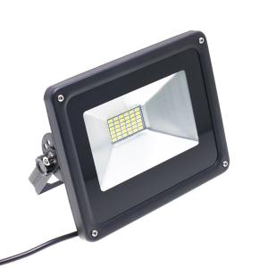 【アウトレット品】防雨形LED投光器（30Wタイプ）ACコード2m【ボディーカラー：ブラック】【薄型】