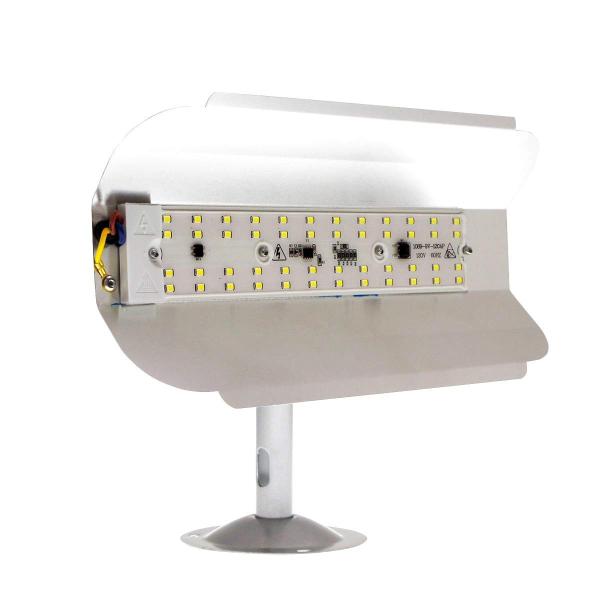 LED投光器 簡易タイプ 30W 昼光色 2500lm IP44防滴形 専用スタンド付属 1個単品