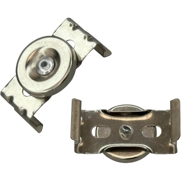 リュウド製「スイッチ付器具一体型LED蛍光灯」専用 マグネット付きクランプ 2個入り x 1セット