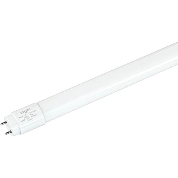 LED蛍光灯 直管 40W形 120cm 昼光色 18W 1800lm 全周乳白色強化ガラス G13...