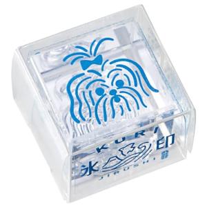 キングジム スタンプ 透明スタンプ 「氷印」 小サイズ ヨークシャテリア CLS22-017｜reuse-5