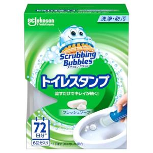 スクラビングバブル トイレ掃除 トイレスタンプ フレッシュソープ 本体 トイレ洗剤 トイレ 掃除
