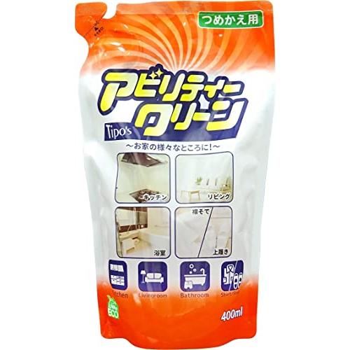 友和Tipo&apos;s アビリティークリーン詰替 400mL