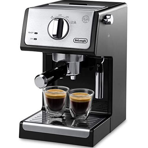 De'Longhi デロンギ エスプレッソメーカー ECP3220J-BK カプチーノ ラテアート ...