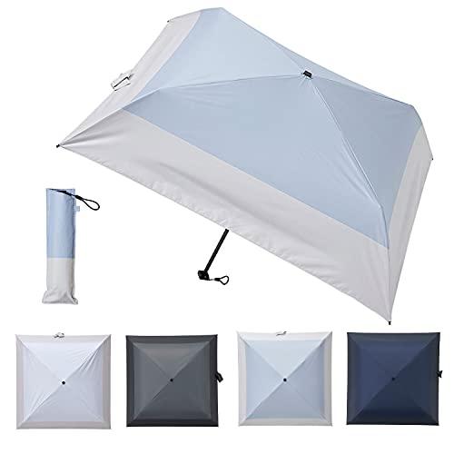 ムーンバット masuマス 折りたたみ日傘 無地 50cm 超軽量 スリム コンパクト 晴雨兼用 一...