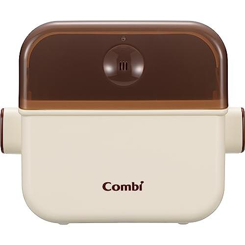 COMBI コンビ ポリプロピレン 電子レンジ除菌＆保管ケース 除菌じょーず バニラ 水だけ入れてレ...