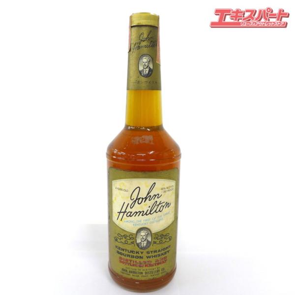 未開栓 ジョン ハミルトン John Hamilton 4年 700ml 40％ 80PROOF バ...
