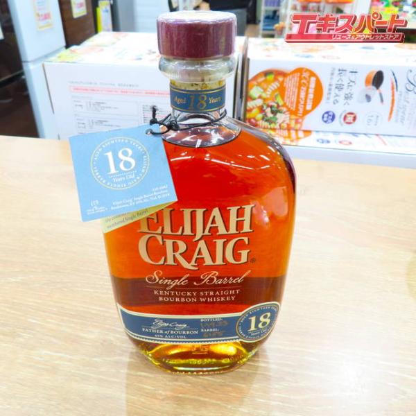 ELIJAH CRAIG エライジャ・クレイグ 18年 シングルバレル ストレートバーボン 750ｍ...