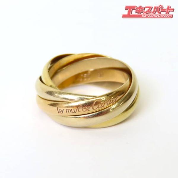Cartier カルティエ トリニティ 5連リング 750 K18 50 10号 ミスマ店