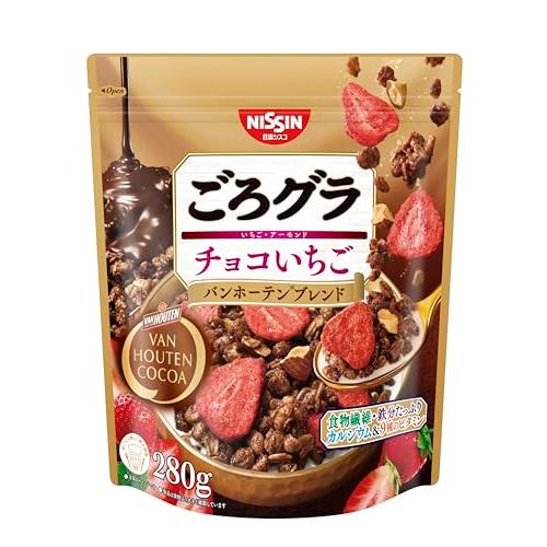 日清シスコ ごろグラ チョコ いちご バンホーテン ブレンド 280g