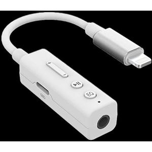 MFi認証 iPhone/iPad 用 XS XR XSMax対応 Bassブーストボタン搭載 Lightning DAC 高音質出力 ハイレゾ対応 48KHz / 24bit オーディオ 音楽 SD-iLDEQ
