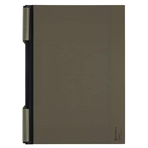 コクヨKOKUYO クリップノート BIZRACK A4 オリーブグリーン ノ-BRCN202DG