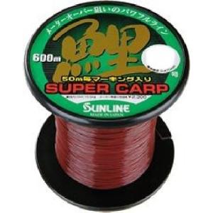 サンラインSUNLINE ナイロンライン スーパー鯉 600m 8号 マットレッドブラウン｜reuse-twostreams